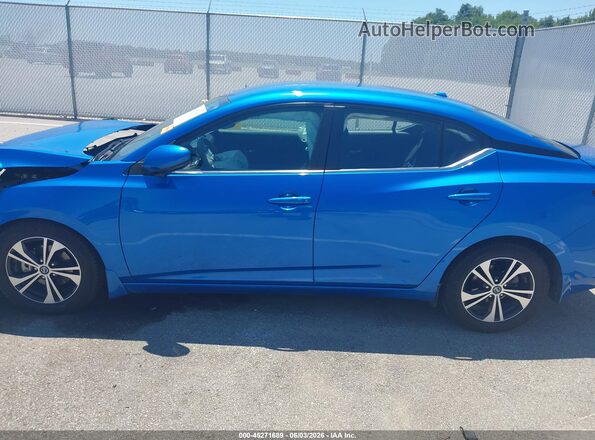 3N1AB8CV4LY215141 2020 NISSAN SENTRA Blue 