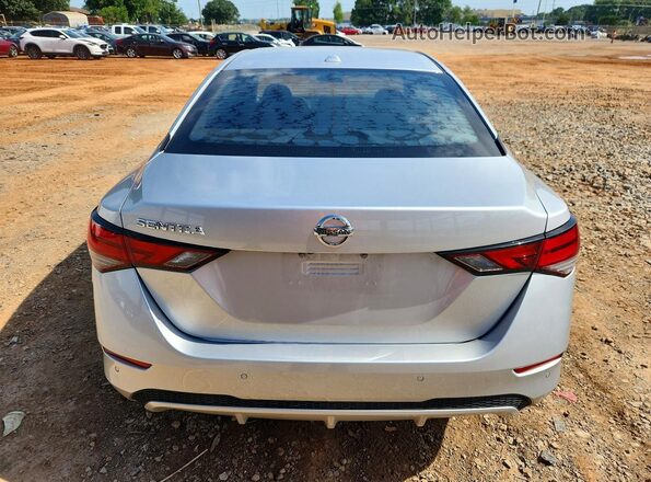 3N1AB8CV4LY226852 2020 NISSAN SENTRA Silver Vista trasera