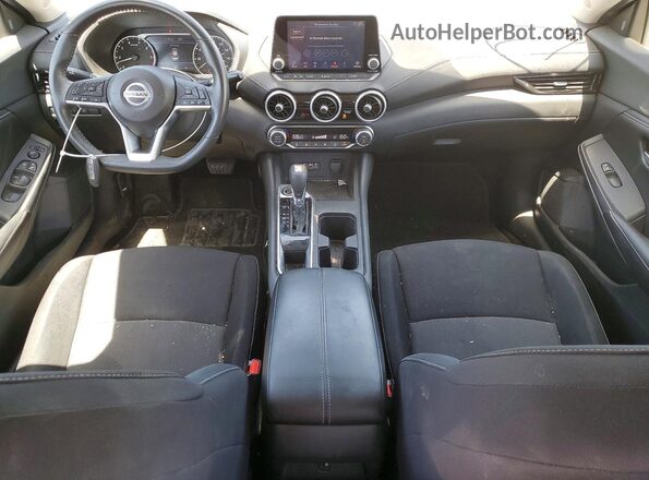 3N1AB8CV4MY214847 2021 NISSAN SENTRA Black Вид панелі приладів