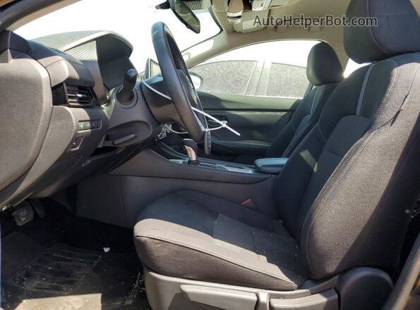 3N1AB8CV4MY214847 2021 NISSAN SENTRA Black Вид салону спереду