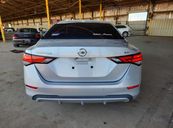 3N1AB8CV4MY253924 2021 NISSAN SENTRA Silver 