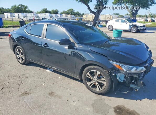 3N1AB8CV4MY254278 2021 NISSAN SENTRA Черный 