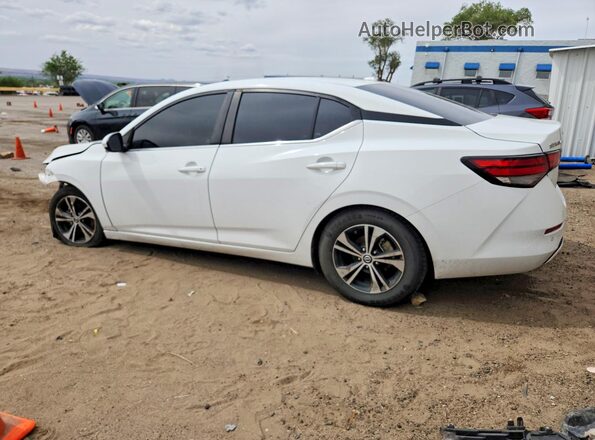 3N1AB8CV4MY263126 2021 NISSAN SENTRA White Задня ліва чверть