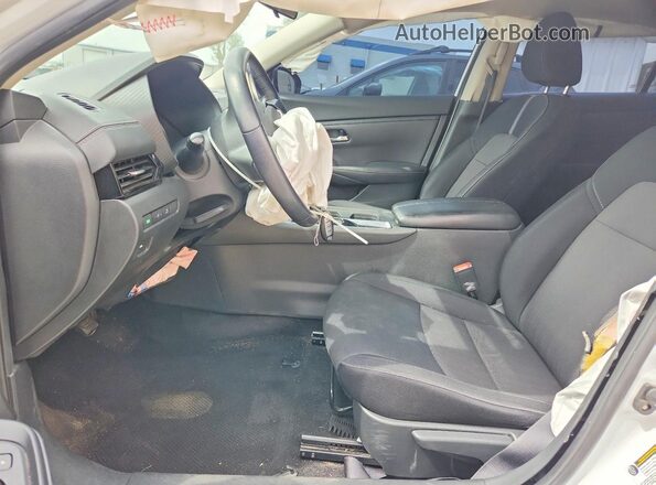 3N1AB8CV4MY263126 2021 NISSAN SENTRA White Вид салону спереду