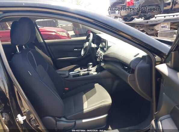 3N1AB8CV4MY264518 2021 NISSAN SENTRA Black Вид салону спереду