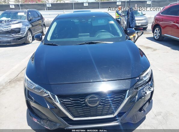 3N1AB8CV4MY264518 2021 NISSAN SENTRA Black Вид щитка приладів