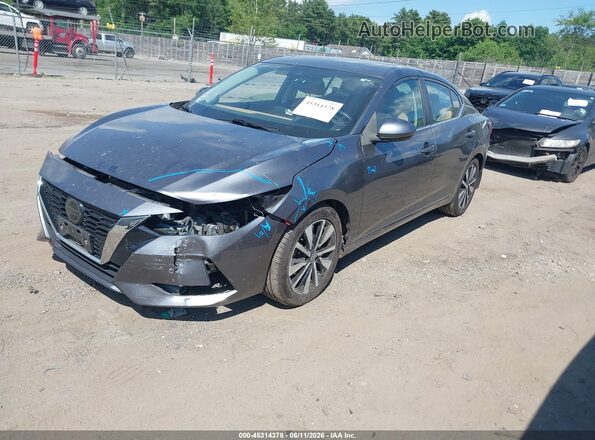3N1AB8CV4MY299365 2021 NISSAN SENTRA Gray Передня ліва чверть