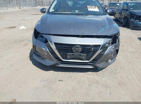 3N1AB8CV4MY299365 2021 NISSAN SENTRA Gray Вид спереду