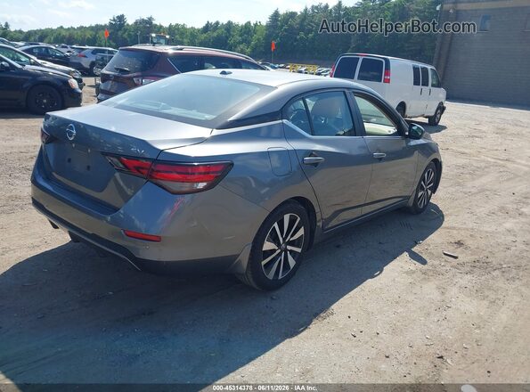 3N1AB8CV4MY299365 2021 NISSAN SENTRA Gray Задня права чверть