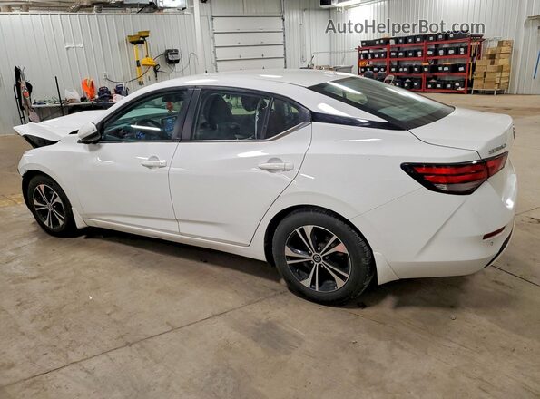 3N1AB8CV4MY309781 2021 NISSAN SENTRA White Rear left