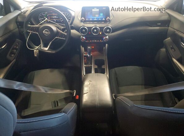 3N1AB8CV4MY321347 2021 NISSAN SENTRA Black Widok deski rozdzielczej