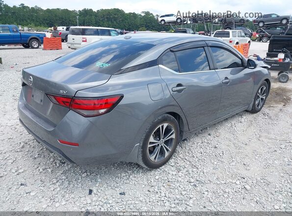 3N1AB8CV4NY287864 2022 NISSAN SENTRA Gray Задня права чверть