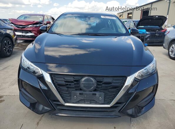 3N1AB8CV4PY250395 2023 NISSAN SENTRA Black VIN կոդի պիտակի տեսք
