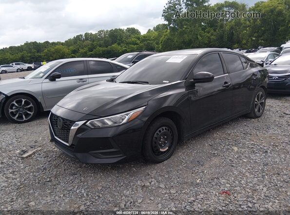 3N1AB8CV4PY250669 2023 NISSAN SENTRA Black Передня ліва чверть
