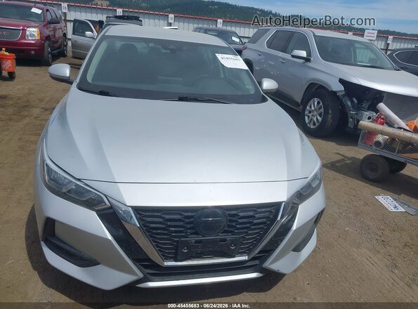 3N1AB8CV4PY263714 2023 NISSAN SENTRA Silver Widok zestawu wskaźników