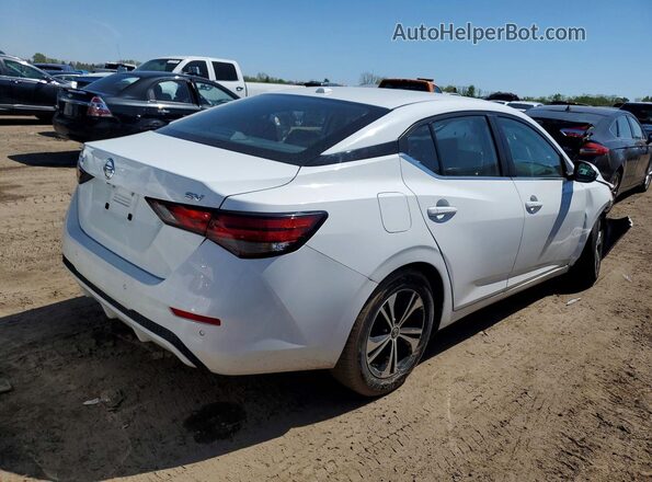 3N1AB8CV4PY265138 2023 NISSAN SENTRA Белый Задняя правая четверть
