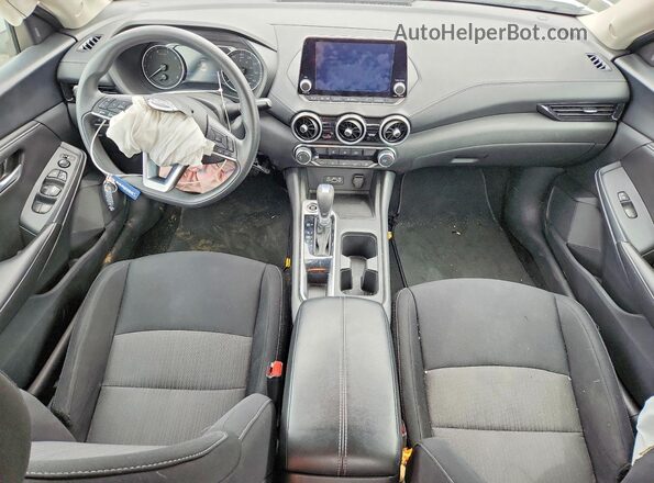 3N1AB8CV4PY265138 2023 NISSAN SENTRA Белый Вид панели приборов