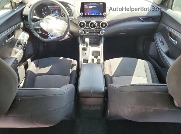 3N1AB8CV4PY277807 2023 NISSAN SENTRA Черный Вид панели приборов
