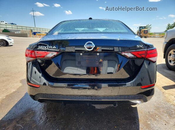 3N1AB8CV4PY277807 2023 NISSAN SENTRA Черный Вид сзади