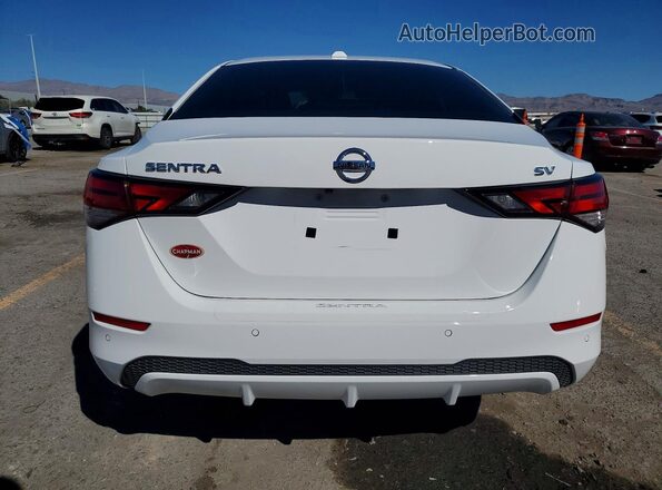 3N1AB8CV4PY277855 2023 NISSAN SENTRA White Հետևի տեսք