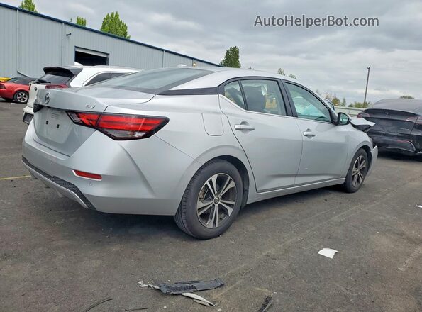 3N1AB8CV4PY280237 2023 NISSAN SENTRA Silver Rear right