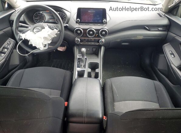 3N1AB8CV4PY280237 2023 NISSAN SENTRA Silver Dashboard view