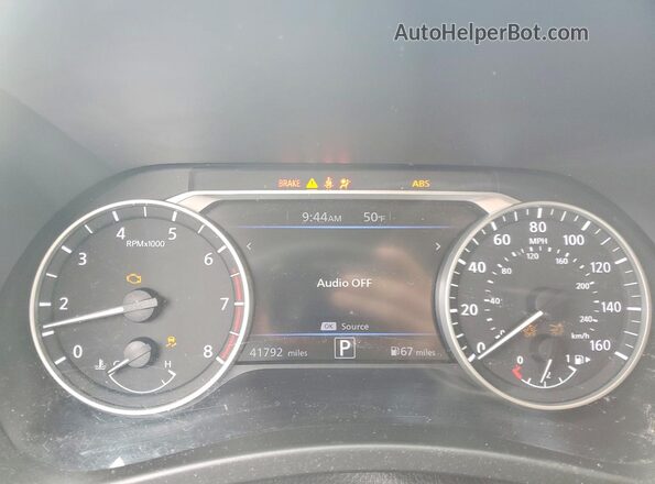 3N1AB8CV4PY280237 2023 NISSAN SENTRA Silver Instrument cluster view