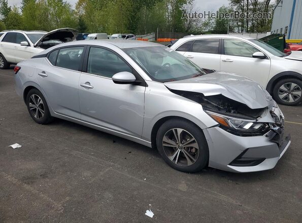 3N1AB8CV4PY280237 2023 NISSAN SENTRA Silver Front right