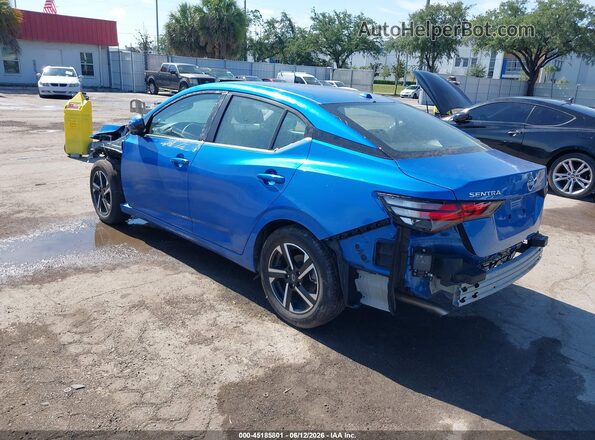 3N1AB8CV4RY202432 2024 NISSAN SENTRA Blue Tył lewy