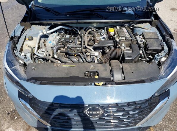 3N1AB8CV4RY227217 2024 NISSAN SENTRA Blue Widok wnętrza z tyłu