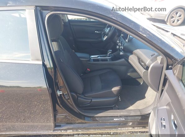 3N1AB8CV4RY270262 2024 NISSAN SENTRA Black წინა სალონის ხედი