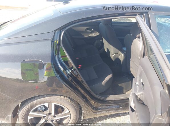 3N1AB8CV4RY270262 2024 NISSAN SENTRA Black VIN კოდის სტიკერის ხედი