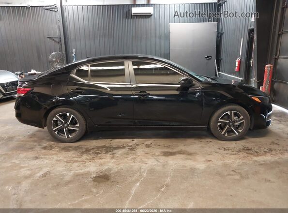 3N1AB8CV4RY283187 2024 NISSAN SENTRA Black უკანა სალონის ხედი