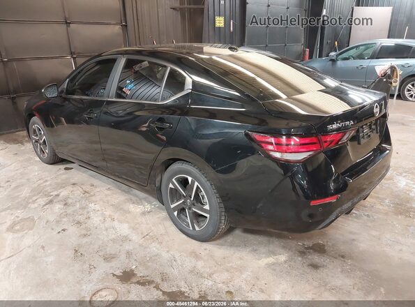 3N1AB8CV4RY283187 2024 NISSAN SENTRA Black უკანა მარცხენა