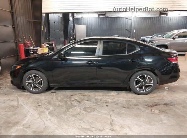 3N1AB8CV4RY283187 2024 NISSAN SENTRA Black სალონის 360-გრადუსიანი ხედი