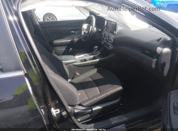3N1AB8CV4RY306015 2024 NISSAN SENTRA Черный Вид салона спереди