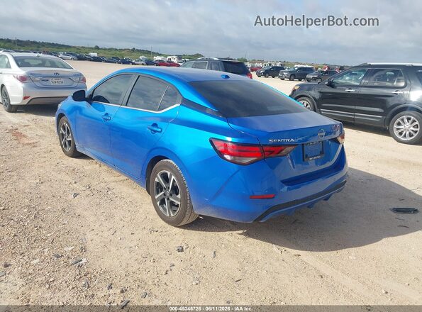3N1AB8CV4RY329777 2024 NISSAN SENTRA Blue Rear left