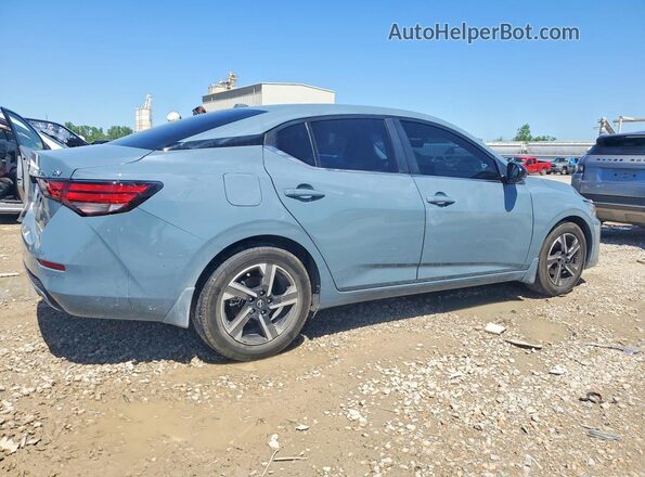 3N1AB8CV4RY360351 2024 NISSAN SENTRA Синий Задняя правая четверть