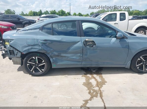 3N1AB8CV4SY202971 2025 NISSAN SENTRA Light Blue Вид спереди