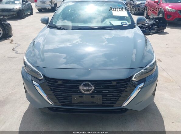 3N1AB8CV4SY202971 2025 NISSAN SENTRA Light Blue Вид щитка приборов