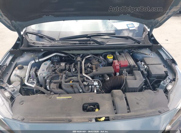 3N1AB8CV4SY202971 2025 NISSAN SENTRA Light Blue Вид сзади