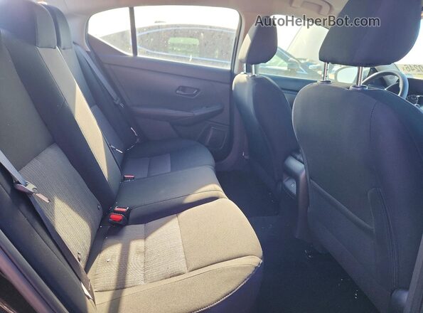 3N1AB8CV4SY212609 2025 NISSAN SENTRA Black Rear seats view