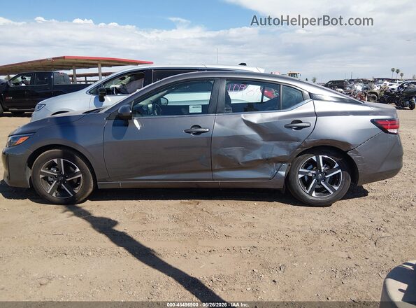 3N1AB8CV4SY269716 2025 NISSAN SENTRA Gray სალონის 360-გრადუსიანი ხედი