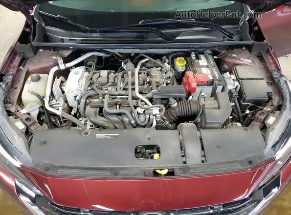 3N1AB8CV4SY277654 2025 NISSAN SENTRA Burgundy Սալոնի հետևի տեսք