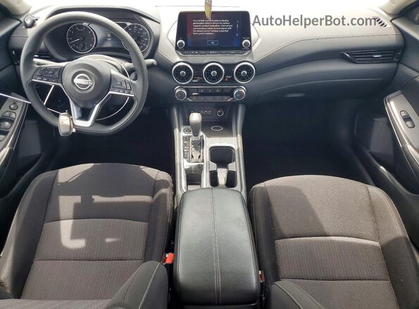 3N1AB8CV4SY289691 2025 NISSAN SENTRA Gray Widok deski rozdzielczej