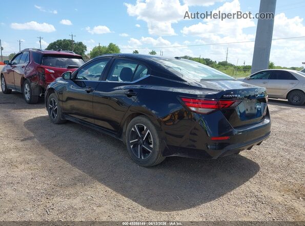 3N1AB8CV4SY314234 2025 NISSAN SENTRA Черный Задняя левая четверть