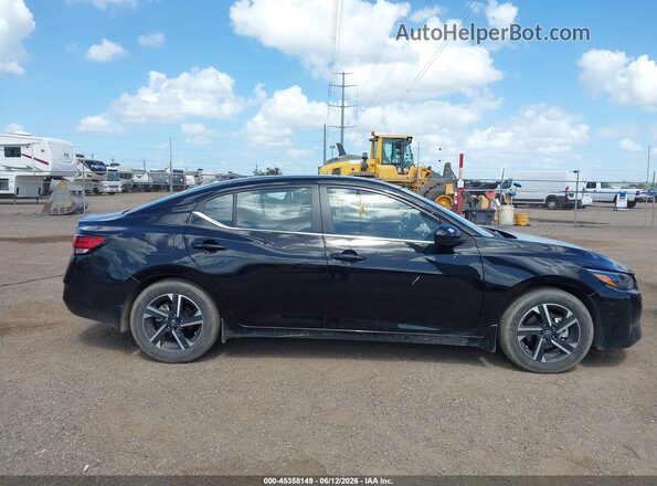3N1AB8CV4SY314234 2025 NISSAN SENTRA Черный Вид задней части салона