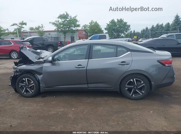 3N1AB8CV4SY337156 2025 NISSAN SENTRA Gray სალონის 360-გრადუსიანი ხედი