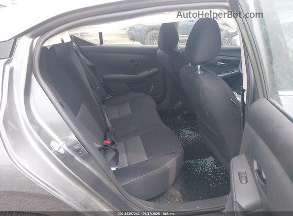 3N1AB8CV4SY337156 2025 NISSAN SENTRA Gray VIN კოდის სტიკერის ხედი
