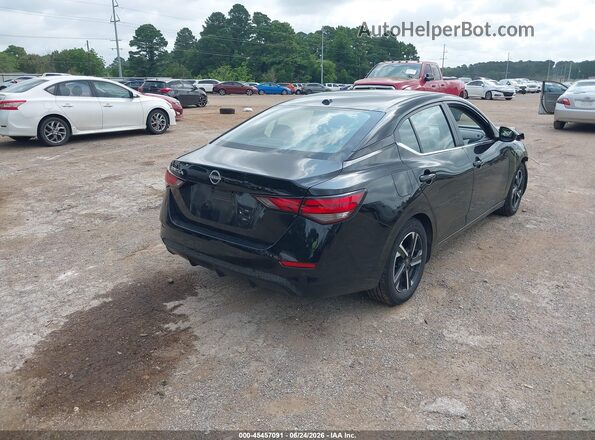 3N1AB8CV4SY355687 2025 NISSAN SENTRA Black უკანა მარჯვენა